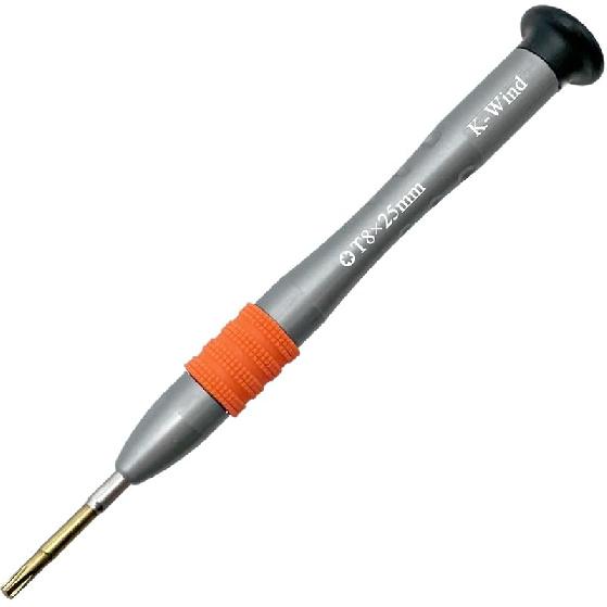 Precision Screwdriver T2 with Six-point Star-shaped Tip, Compatible for PSP2000 PSP3000 Toy Computer Phone Electronics Device Maintenance, S2 High T8