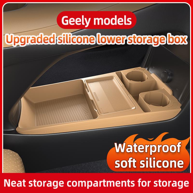 Suitable for 25 Models of Geely Galaxy Starship 7, Under-center Console Storage Box, Glasses Organizer, Car Accessories