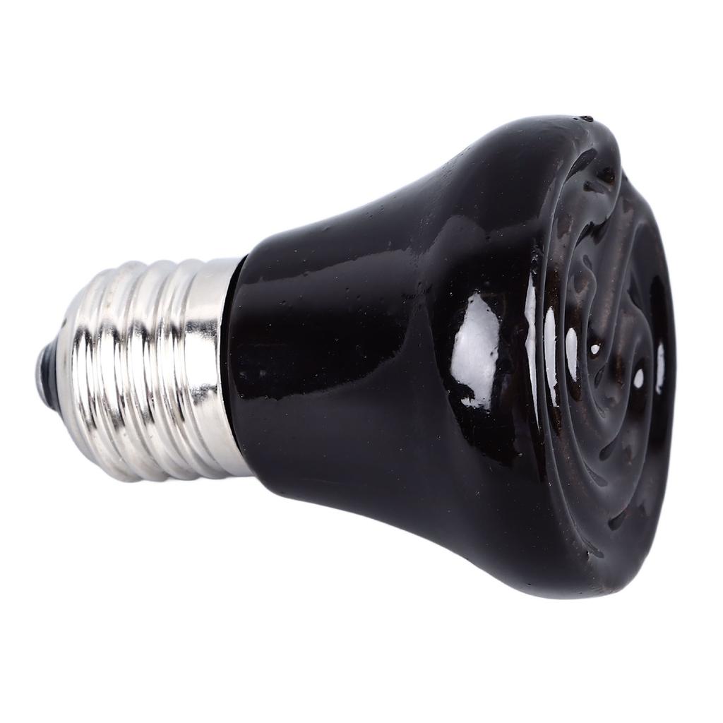 Reptile Heat Lamp Ceramic Heat Emitter No Light Emitting Heat Bulbs for Chicken Cats Parrots