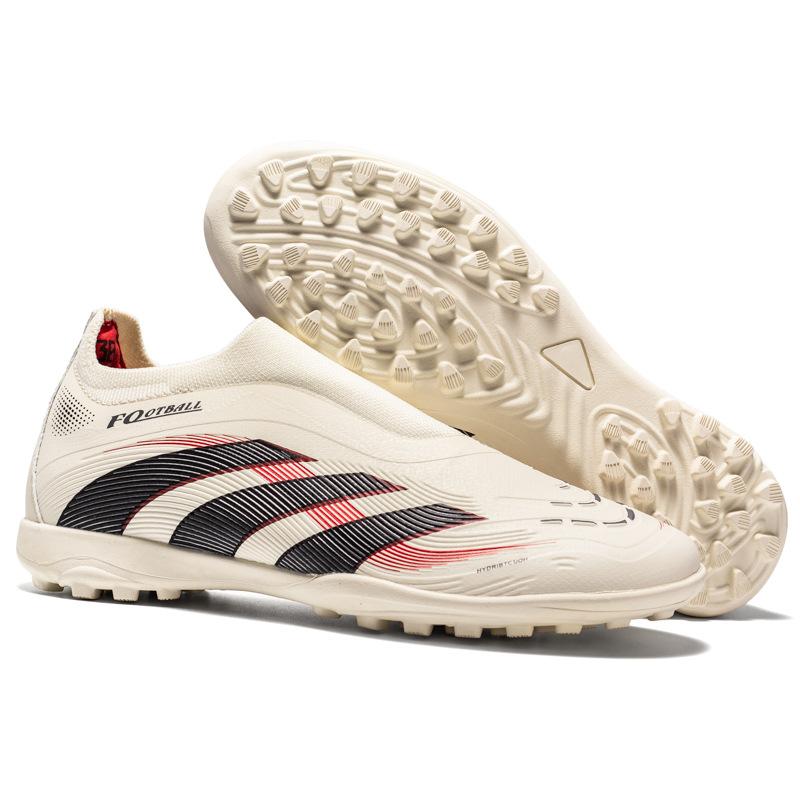 Foreign trade 2025 craft youth football boots student grass AG long spikes for men and women green shade training sneakers