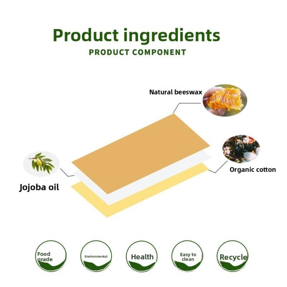 Moisture Lock Beeswax Bread Bags Reusable L Shaped Zipper Food Storage Bag Large Capacity Cotton Fabric Sourdough Storage Bags