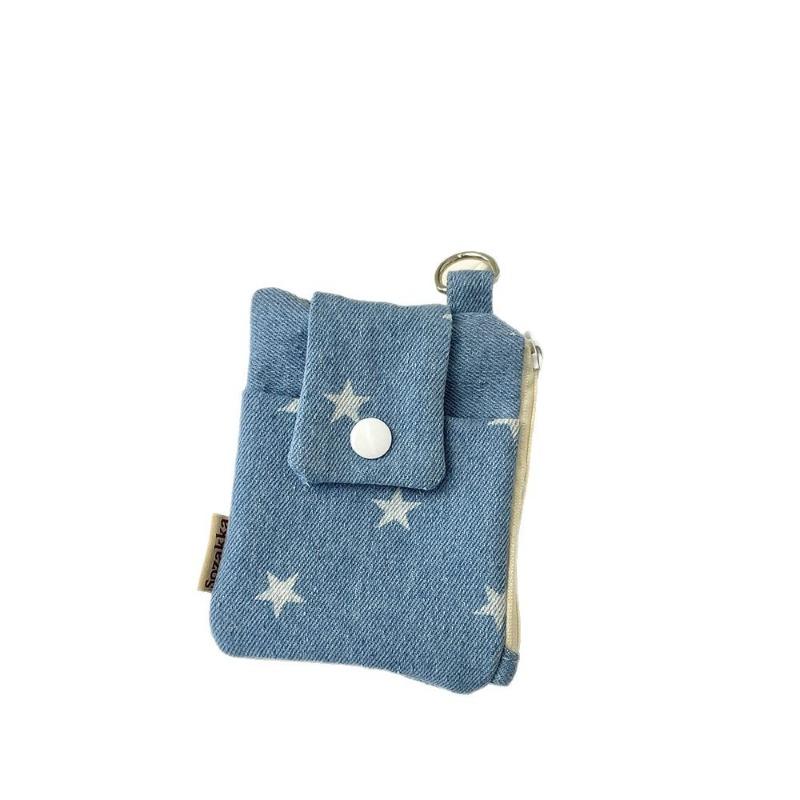3 High-value Denim Card Bag, Multi-card Position, Small Card Cover, Large-capacity Document, Bank Card Protective Cover.