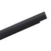 2Pcs Door Window Weatherstrip Molding Trim Window Weatherstrip Belt 72450‑SR3‑003 Rainwater Resistant for Civic 1991 To 1995