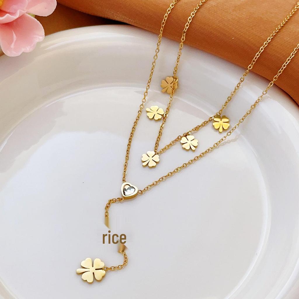 Złoty naszyjnik ze stali nierdzewnej: Elegancka, Wszechstronna, Nieblaknąca Biżuteria Damska