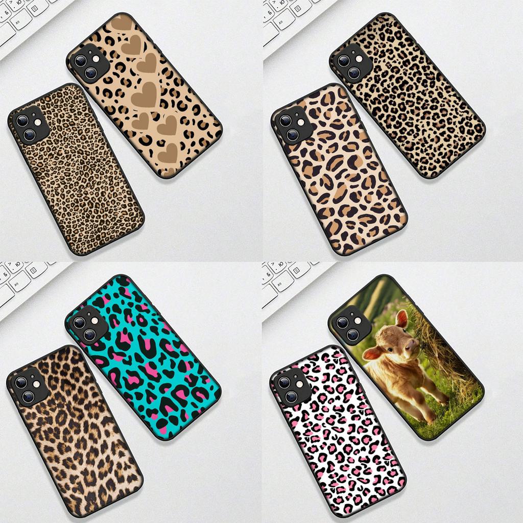 Cover for Samsung Galaxy S10 S8 S9 Plus A33 A34 A31 70 A71 A72 Note 20 9 8 S10E Casing Phone Case Cow Print Leopard Snake