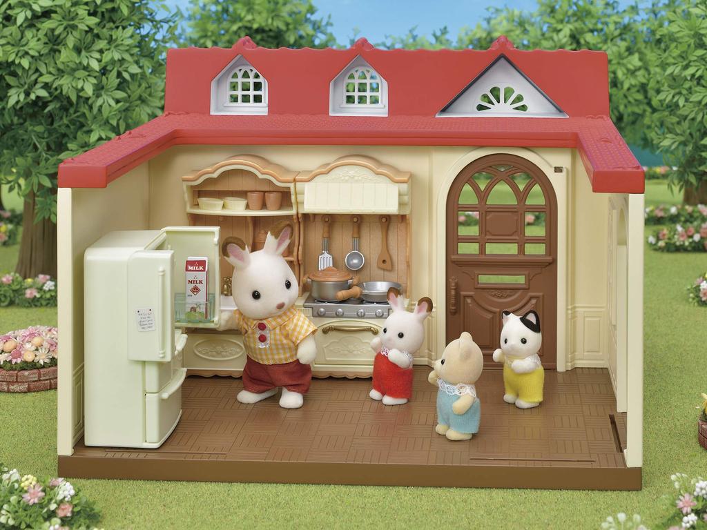 Sylvanian Families Haus Wald ST Mark Zertifiziert Ab 3 Jahren Spielzeug Puppenhaus Sylvanian Families Epoch EPOCH [Erdbeerhaus] Ha-50
