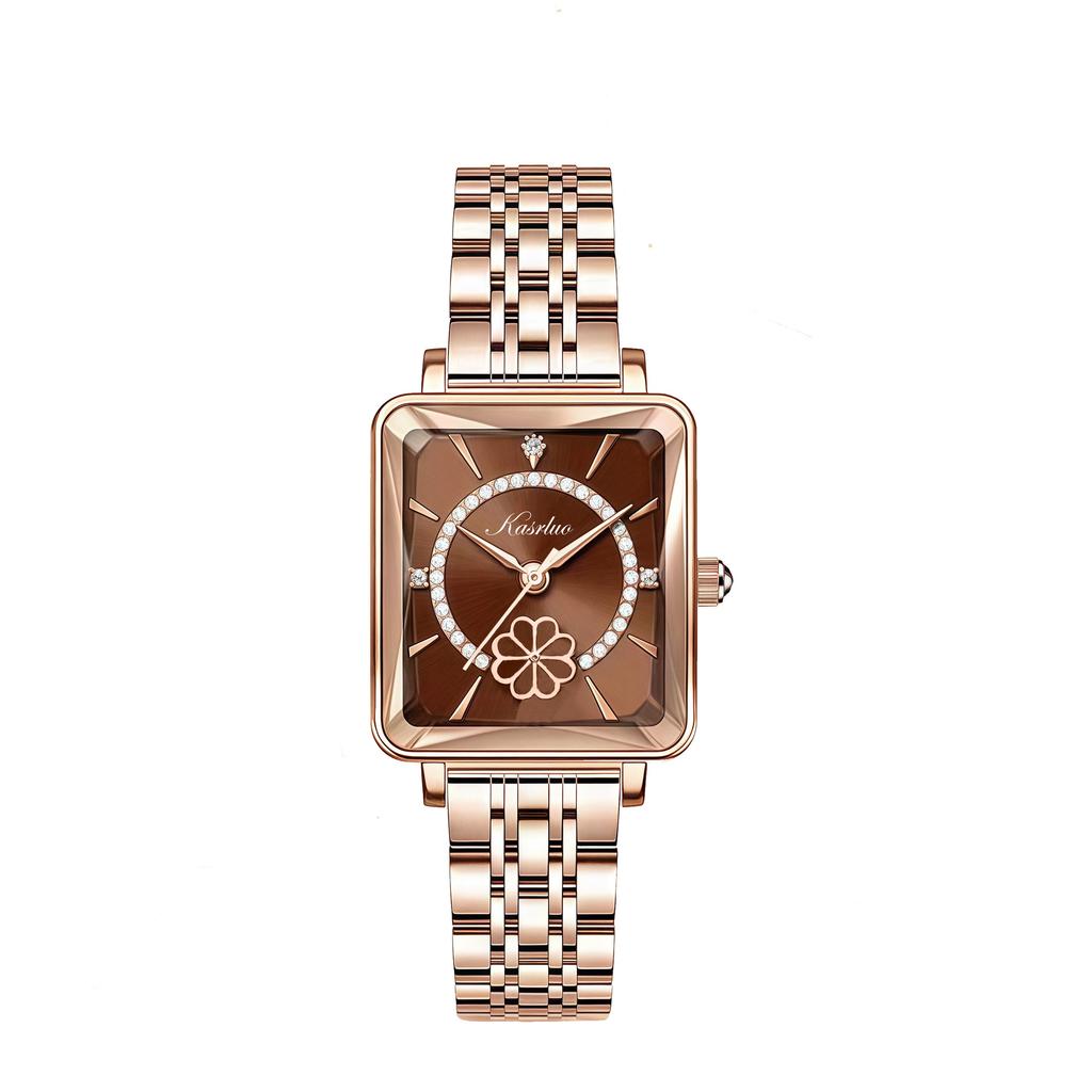 Retro Small Green Watch Luxury Women'S Watch Waterproof Steel Belt Women'S Watch