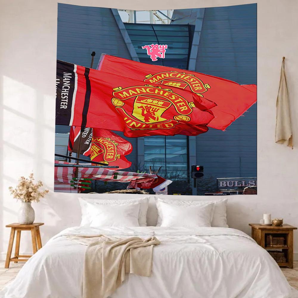 Manchester Wall Decor Tapestry Art For Pet Memorial Birthdaywedding Party Backdrop Family Gift