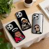 The Boondocks Phone Case For iPhone 17,16,15,14,13,12,11 Plus,Pro Max,XS,Colored Silver Plated Inside Cover