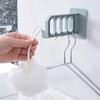 Strong Adhesive Seamless Stickers 4 Hole Clothes Hook Storage Swivel Hook Multifunctional Hanger
