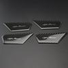 Pentru Alfa Romeo Giulia Stelvio accesorii de interior auto din fibră de carbon ușă interior bol decor autocolant plasture decor
