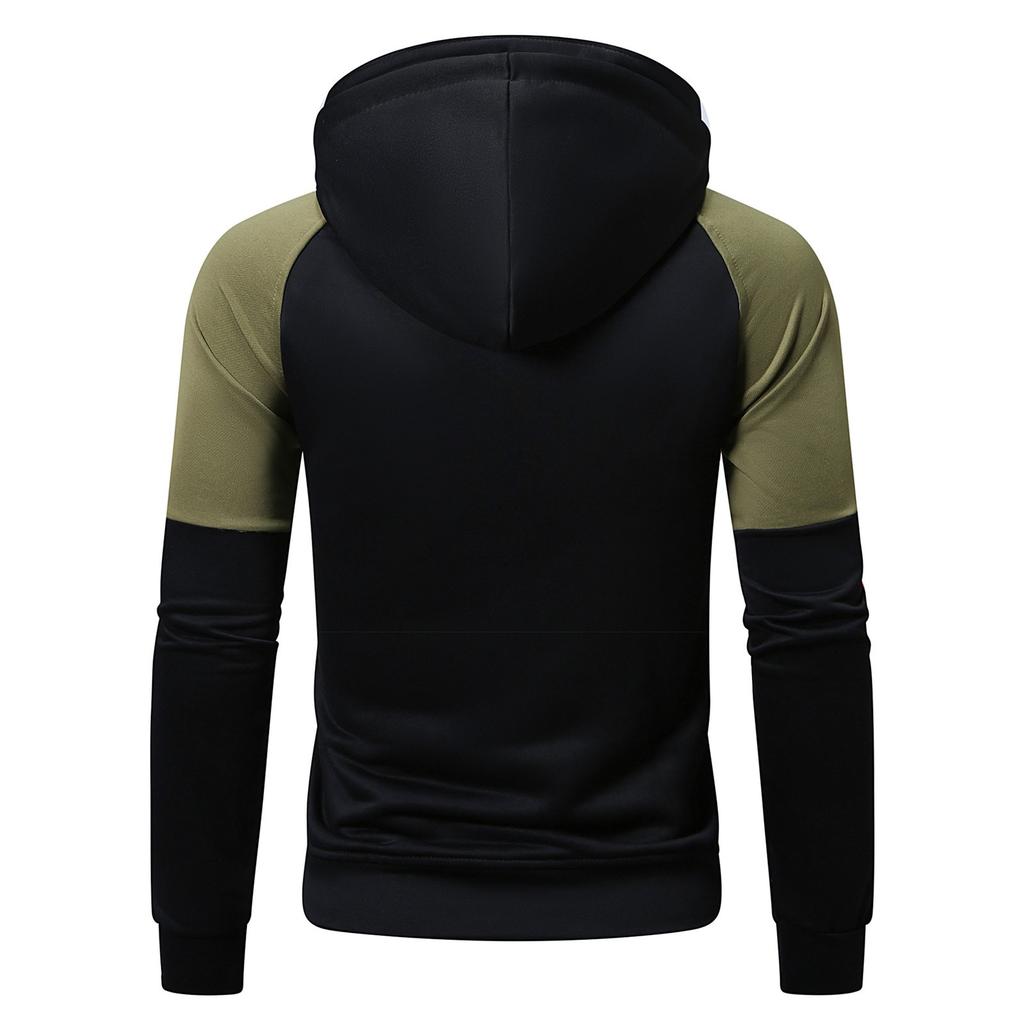 Mens Long Sleeve Hoodie Fashion Casual 3D Printed Hooded Pullover Sweatshirts