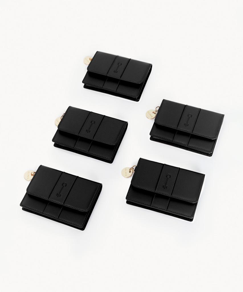 Clave Elva Black Card Wallet