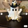 Halloween Cowboy Ghost Statue