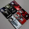 Horror Movie The B-Black P-Phone Phone Case For IPhone 17 16 15 14 13 12 11 Pro Max Plus Color Silver Cover