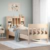 VidaXL Bed Frames Without Mattress 90x190 Cm Solid Pine Wood, Bedroom Furniture, Bed Base, Wooden Bed, Bed, Bed 3323281