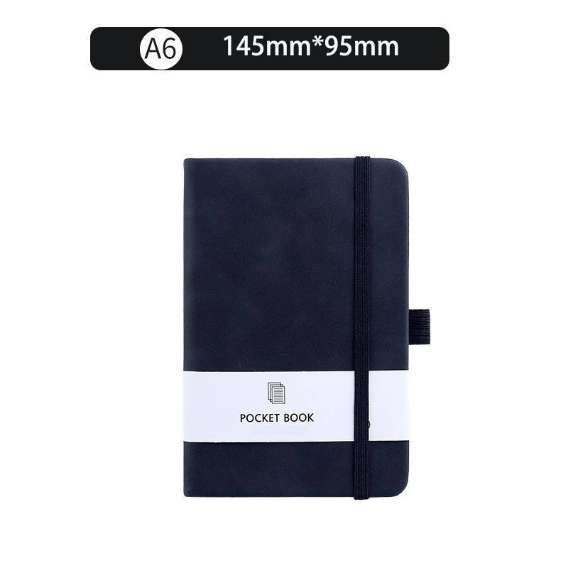 A6/A7 Pocket Notepad Sketchbook Portable 100 Sheets Portable Mini Notebook Not Drop Pages 5 Colors Notebooks And Journals