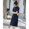 Demana Women's Cool-Touch Polo Midi Dress