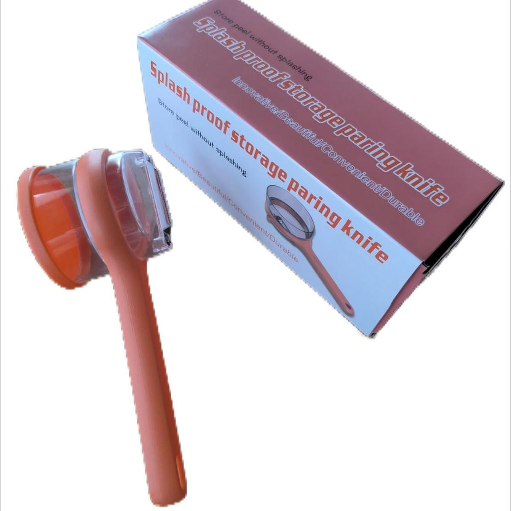 Compact Storage Peeler with Built-in Knife for Fruits & Vegetables