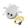 Bellows Foot Pump Inflatable Boat Outdoor Kayak Drifting Bed
