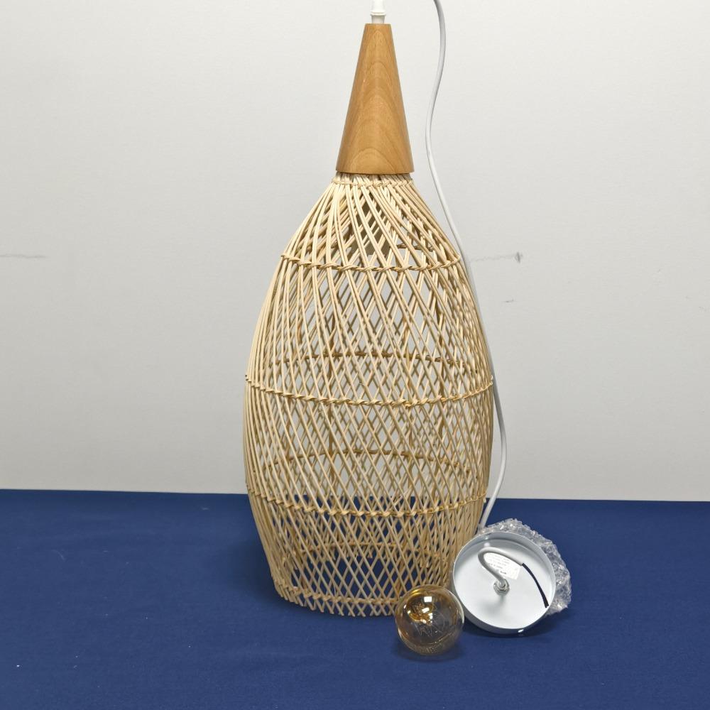 

Ресторан Ручной Вязки Подвесной Светильник Лоза Плетение Ротанг Люстра Чайная Комната Юго-Восточная Азия Кухня Винтаж Ретро NO BULB белый