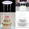 Plastic Cake Spacer Piling Bracket Multi-Layer Cake Tier Support  Cake Tier Support