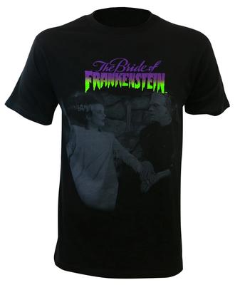 Authentisches UNIVERSAL MONSTERS Braut des Frankenstein Totes Paar T-Shirt S-2XL NEU