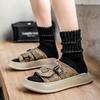 Fashion Trendy Men's Beach Shoes Classic Styles by Fashion Designers Leisure Street Walking Comfortable and Daily Breathable Slippers