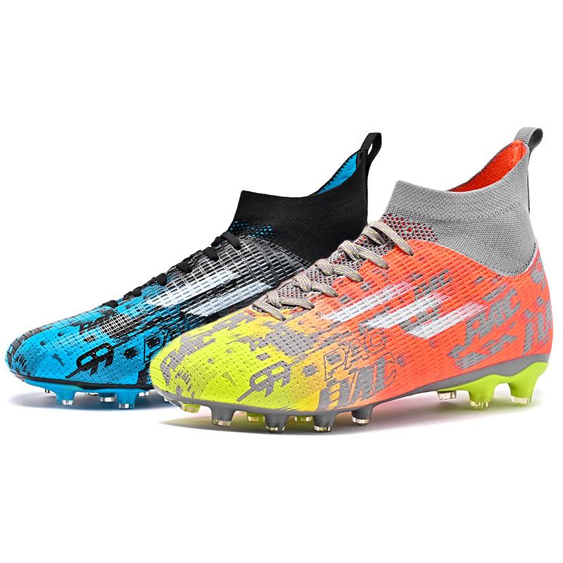 New Football Shoes Genuine Young Adult Students Boys and Girls Long AG Broken Nail Training Shoes Grass Sports