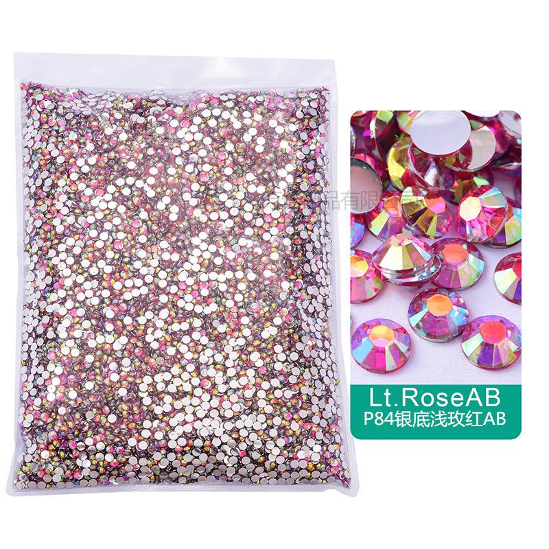 Diy Mobile Phone Jewelry Accessories Decorative Nail Art Creative Accessories Silver Plated Flat Bottom Resin