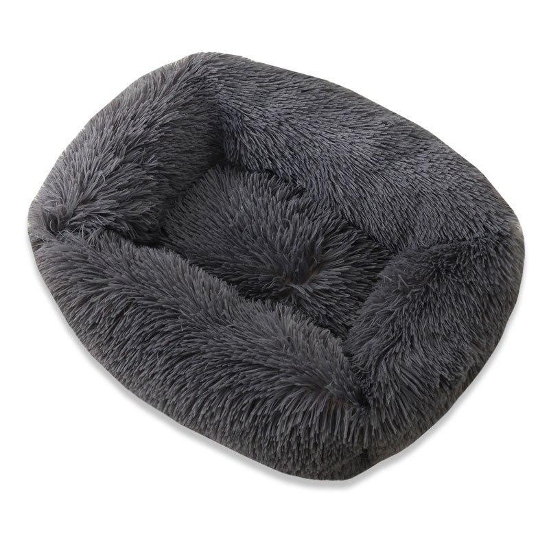 Morbido e lungo peluche Letto per cani Inverno Letto per gatti Chihuahua Yorkie Cucciolo Cuscino Letto per cani di piccola taglia Caldo divano letto per animali domestici per cani Gatti