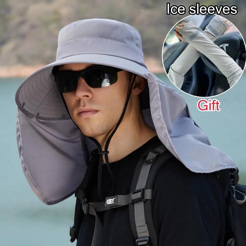 

Вуличний капелюх рибалки з широкими полями, капелюх-відро з шийним покриттям для піших прогулянок, регульований, для вуличної риболовлі, кемпінгу, подорожей, капелюх-кепка з захистом від УФ-променів 1Set світло-сірого кольору