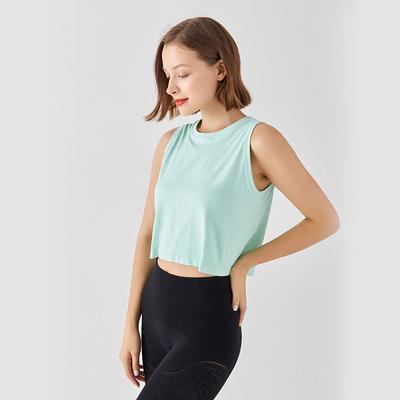 Top da Yoga da Donna a Manica Corta, Asciugatura Rapida, Vestibilità Morbida - Versatile, Assorbente, Traspirante, T-shirt per Primavera ed Estate.