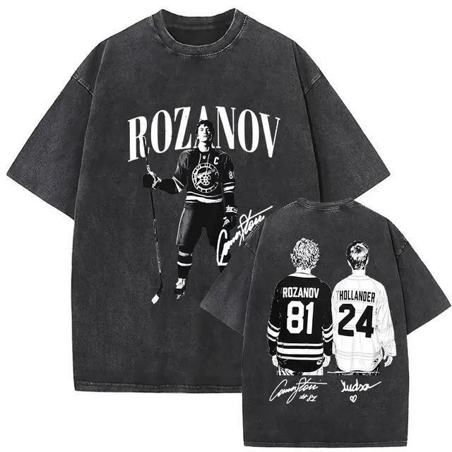 Fierce Competition Ilya Rozanov 81 T-Shirt Boston Hockey Vintage S