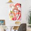 Huntrix2 Wall Decor Tapestry Art For Pet Memorial Birthdaywedding Party Backdrop Family Gift