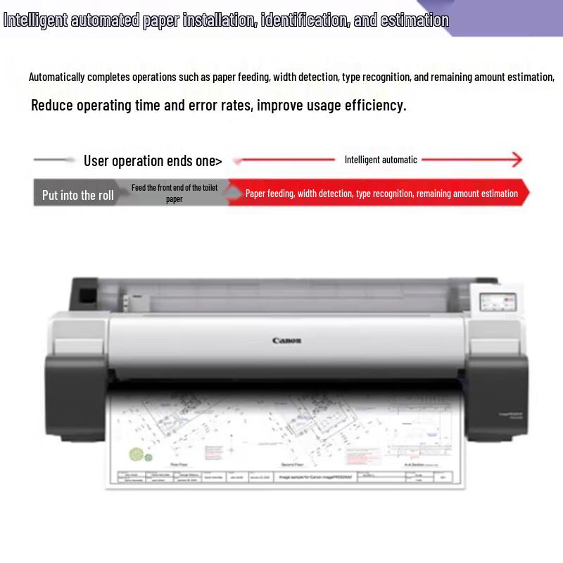 Canon TM-5340 Wide-Format Plotter Printer CN plug (adapter included)