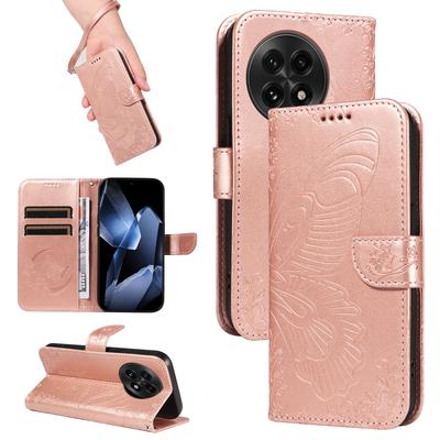 Wallet Flip Case For Oneplus 13 13R 13T 12 12R 11 10T 9 9 Pro ACE 5 Pro 5 Ultra Racing 3 3V Leather Phone Cover Butterfly Funda