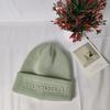 Hat Alphabet Embroidered Hat Men's and Women's Autumn and Winter Windproof Warm Knitted Hat Fashion Versatile Wool Hat Purchase