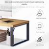 Wooden Computer Height Stand for Office Dormitory Laptops Desktop Computer Stand Office Accessories Storage Rack Home Garden