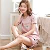 Women's Pure Cotton Short-Sleeve Pajama Set - Home Style, Clearance Event, Lightweight Design