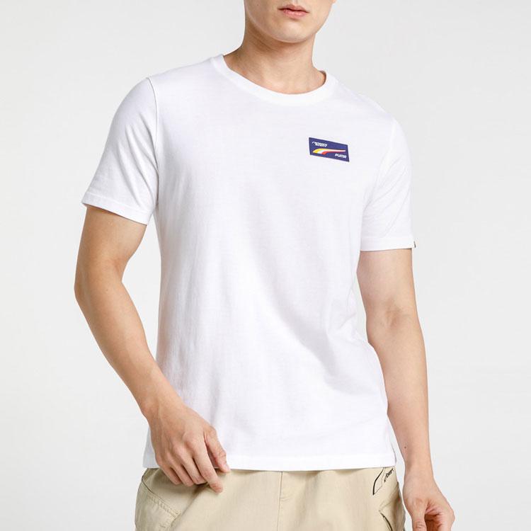 Puma x Randomevent Co-Branded Round Neck Sports Tee Unisex Tops White 598068-02