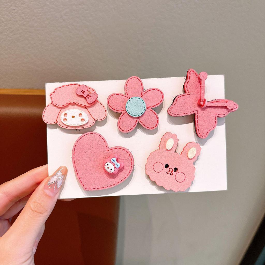 Children's Velcro Bangs Adhesive Hair Patch - Frizzy Baby Hair Headwear Accessory.