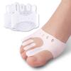 1Pair Gel Silicone Bunion Corrector Toe Separators Forefoot Pads Orthopedic Braces Orthotic Hallux Valgus Spacers