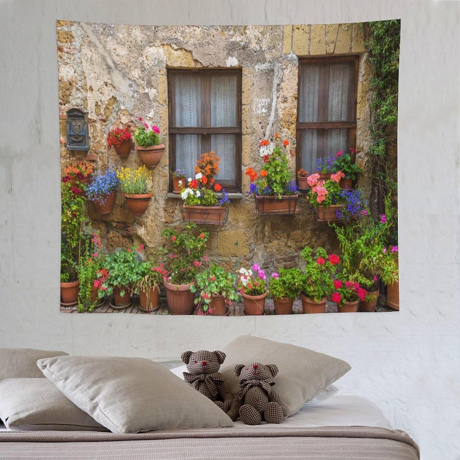 Gobelin zhirain tuscany wall italy 75x100 чёрный