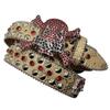 Unisex Punk Rhinestone Pin Buckle Leather Belt: Versatile European & American Fashion