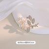 Fashion Versatile Flower Rhinestone Brooch Light Luxury Alloy Women's Anti-light Pin Suit Apparel Accessories Decoration