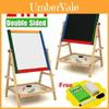 Wooden Double Sided Children Art Board With Adjustable Height For Creativity And Learning