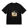 Skull Beach Write Your Story Graphic Tee Men Vintage Print Cotton Short Sleeve T-Shirt