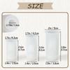 Candle Holders and Dried Flower Vases Silicone Molds Love Bottle Resin Mold Handmade Cylinder Candlestick Crafts Concrete Mould