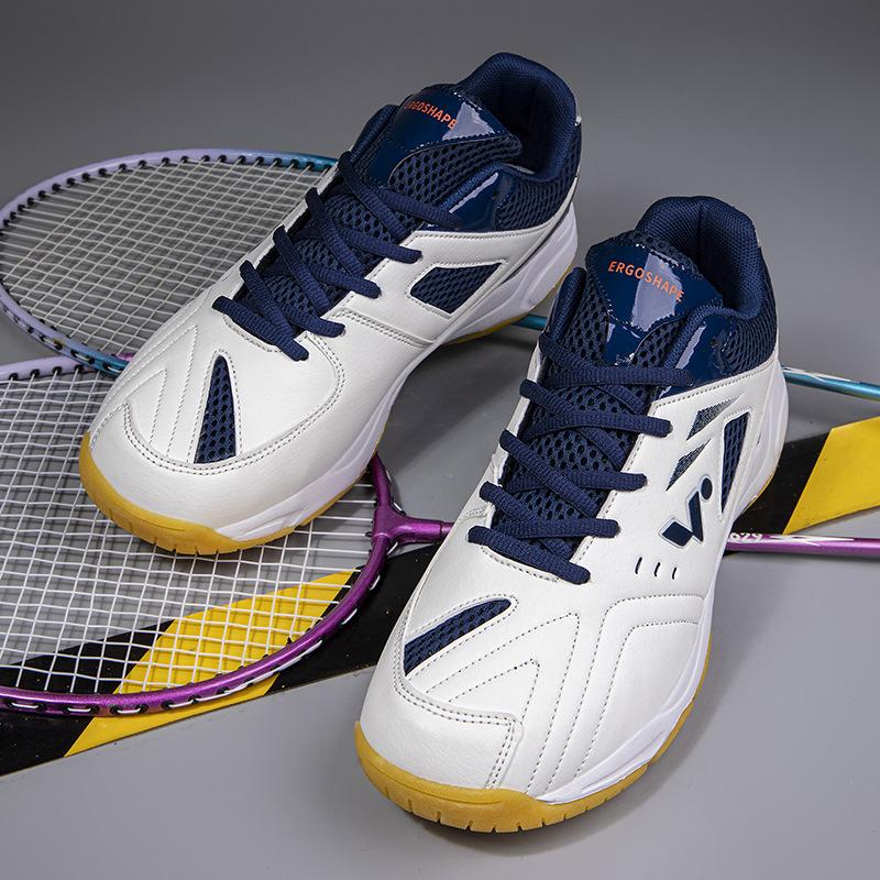 

2025 new breathable badminton shoes national team training women s shoes beef tendon sole non-slip women s shoes table tennis sneakers 45